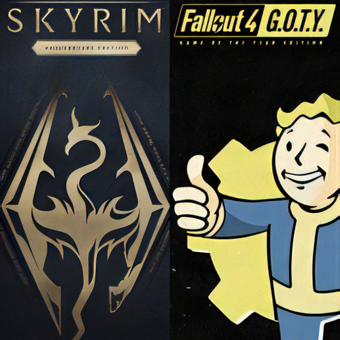 Skyrim Anniversary Edition + Fallout 4 G.O.T.Y Bundle