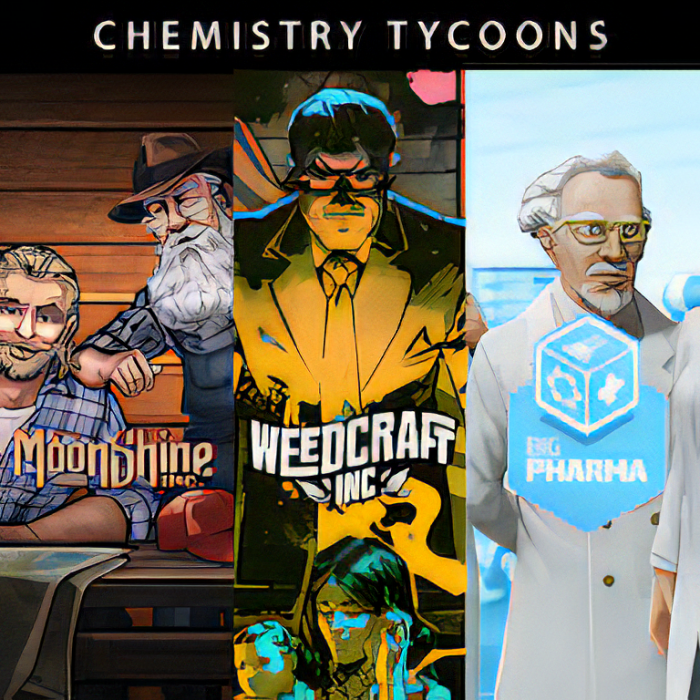 Weedcraft Inc + Moonshine Inc + Big Pharma - Bundle