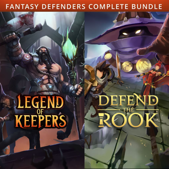 Fantasy Defenders Complete Bundle: Legend of Keepers and Defend the Rook